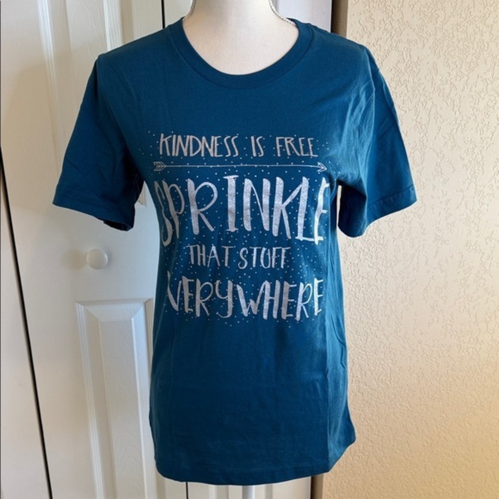 Bella Canvas Teal Crew Neck Tee